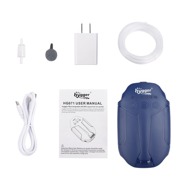 Hygger Rechargeable Air Pump Kit
