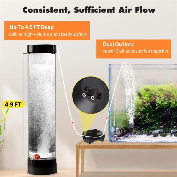 Hygger Submarine Air Pump