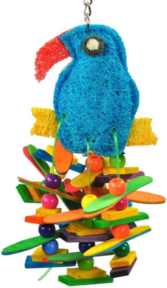 Happy Beaks Bird Toy - Toucan Sam