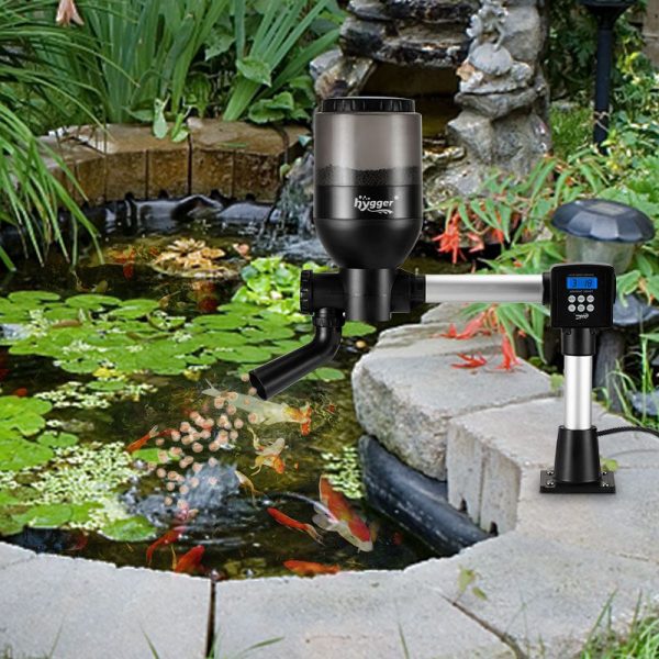 Hygger Automatic Pond Fish Feeder HG967