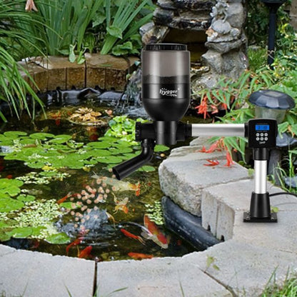 Hygger Automatic Pond Fish Feeder HG967