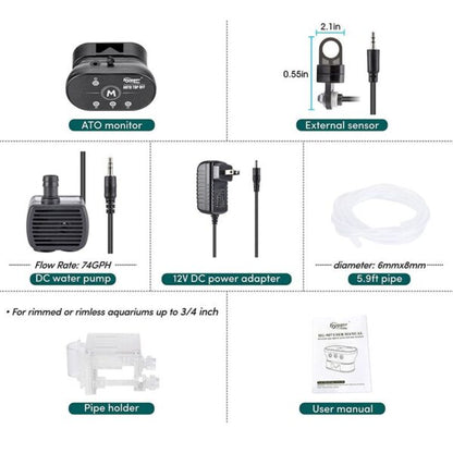 Hygger Aquarium Auto Top Off Kit HG987