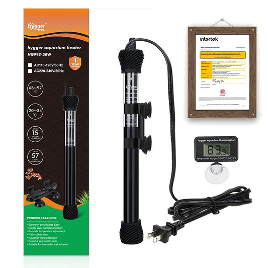 Hygger ETL Certification Aquarium Heater HG998