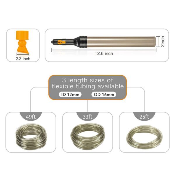 Hygger Auto Aquarium Gravel Cleaner
