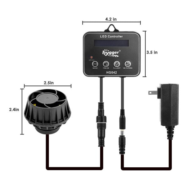 Hygger Tornado Aquarium Wave Maker