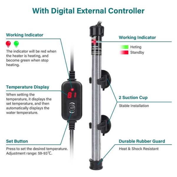 Hygger Mini Submersible Heater