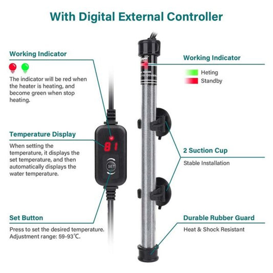 Hygger Mini Submersible Heater