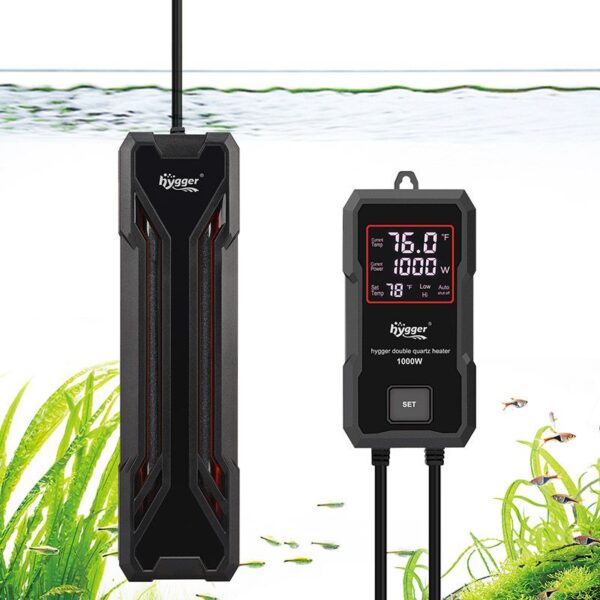 Hygger Submersible Double Quartz Heater