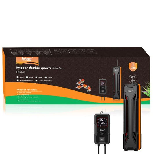 Hygger Submersible Double Quartz Heater
